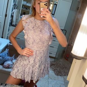 Majorelle purple mini dress